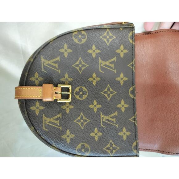 Louis Vuitton Chantilly PM Monogram Canvas Crossbody Shoulder Bag Authentic - Picture 4 of 11